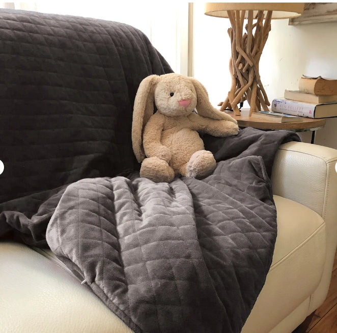 Weighted Blanket + Cover - Queen - Sensory Kingdom