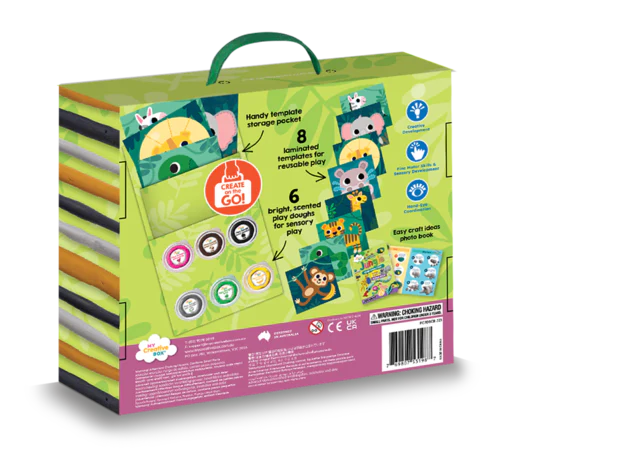 Dough Sensory Craft Box - Jungle