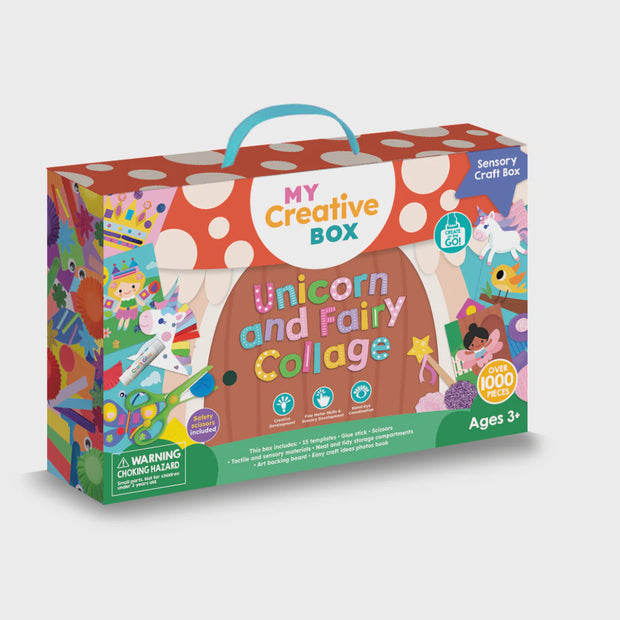 Sensory Craft Box - Unicorn and Fairy Collage