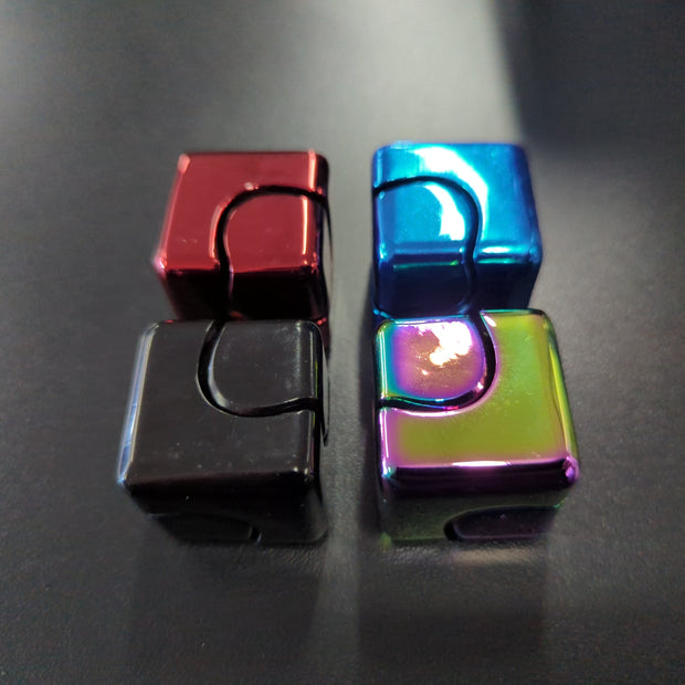 Metal Fidget Spinner Cube - Sensory Kingdom
