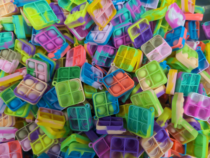 Mini Keychain Popper Square - Sensory Kingdom