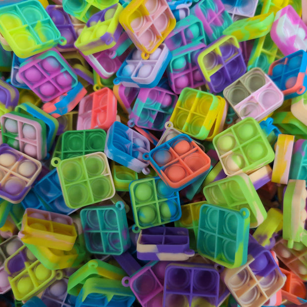 Mini Keychain Popper Square - Sensory Kingdom