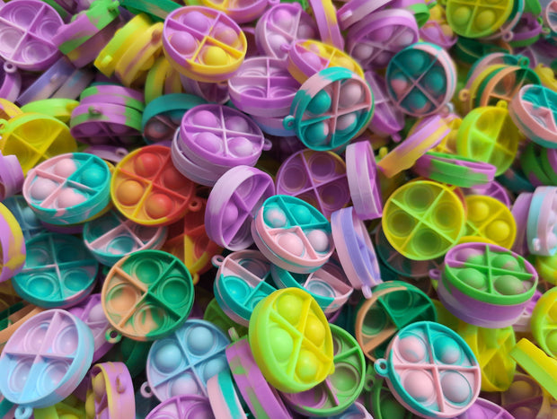Mini Keychain Popper Round - Sensory Kingdom