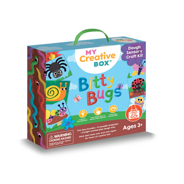 Dough Sensory Craft Box - Bitty Bugs