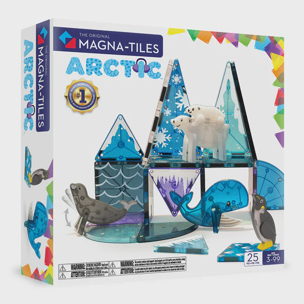 MAGNA-TILES - Arctic Animals - 25 Piece Set