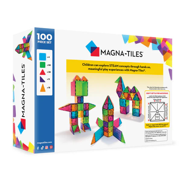 MAGNA-TILES - Classic - 100 Piece Set