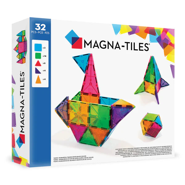 MAGNA-TILES - Classic - 32 Piece Set