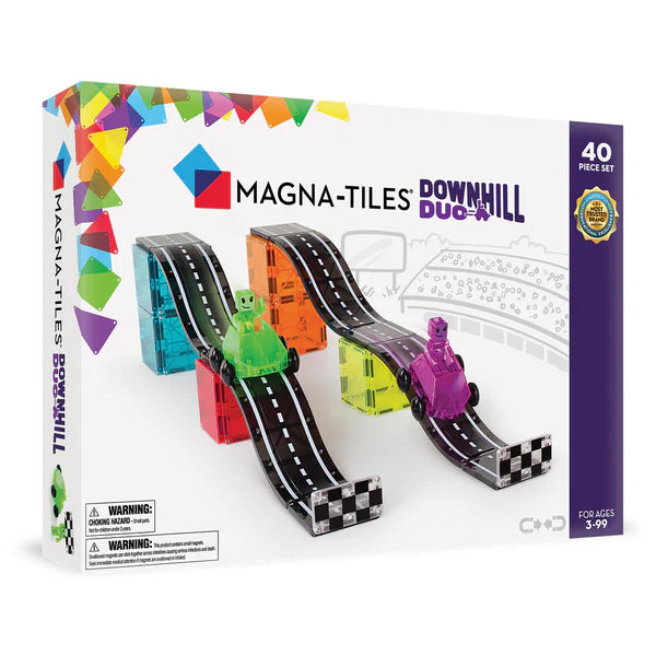 MAGNA-TILES - Downhill Duo - 40 Piece Set