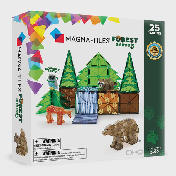 MAGNA-TILES - Forest Animals - 25 Piece Set