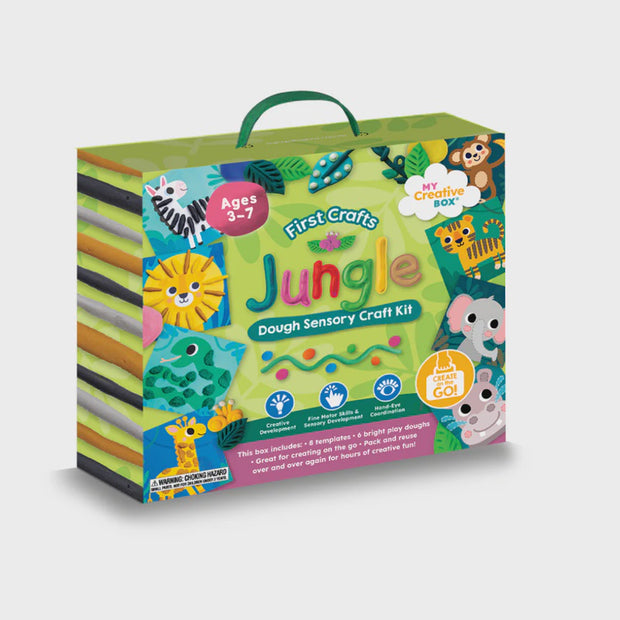 Dough Sensory Craft Box - Jungle