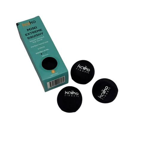 Extreme Squishy by Kaiko - 3 Pack Small Soft 35mm