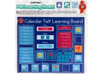 Felt Learning Board- Varieties - Sensory Kingdom