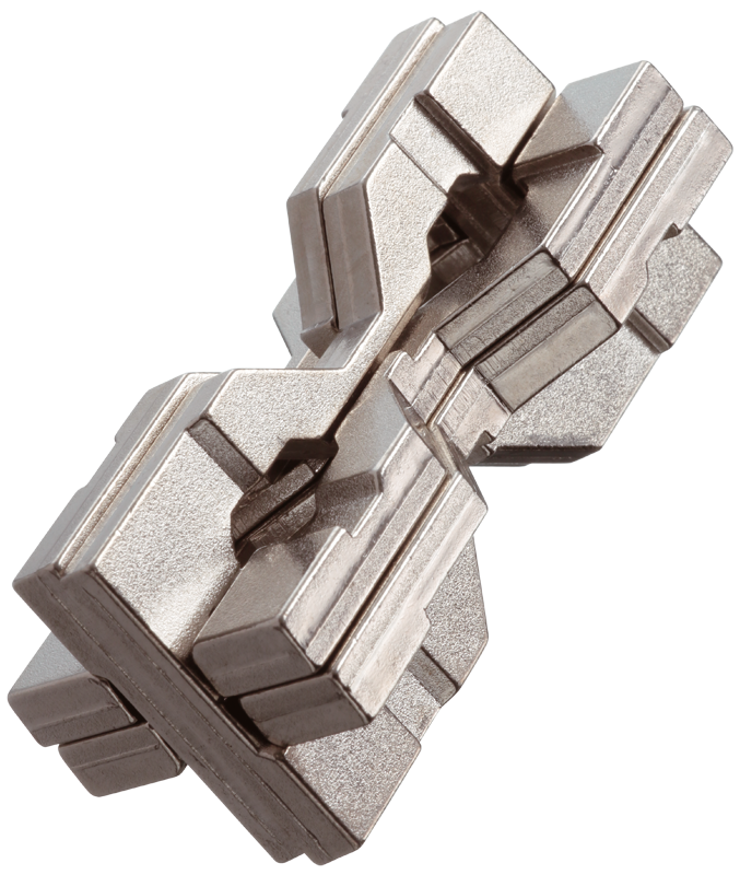 HUZZLE: CAST PUZZLE HOURGLASS (LVL 6) - Sensory Kingdom
