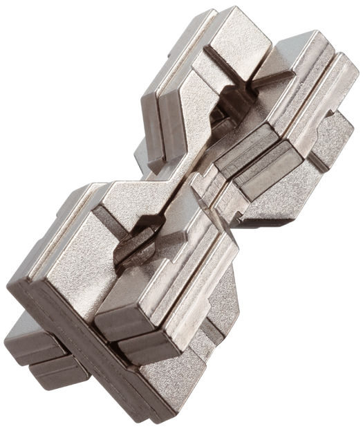 HUZZLE: CAST PUZZLE HOURGLASS (LVL 6) - Sensory Kingdom
