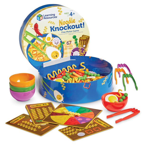 Noodle Knockout! Fine Motor - Sensory Kingdom