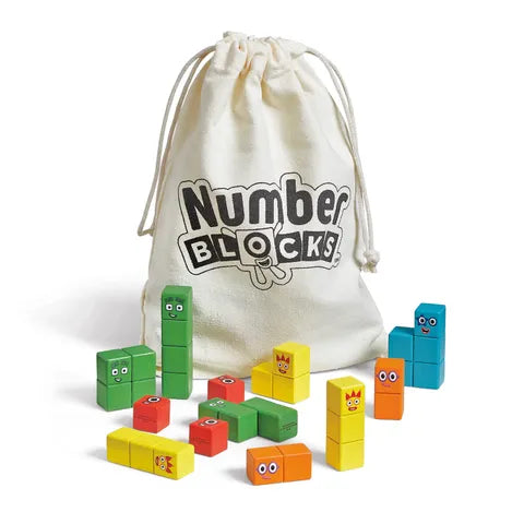 Numberblocks® Wooden Building Blocks Activity Set