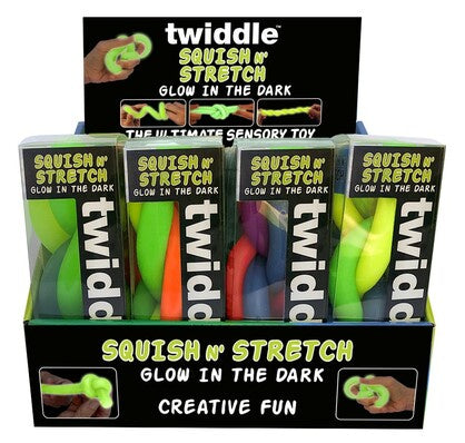 Twiddle Squish n Stretch Glow in the Dark - Sensory Kingdom