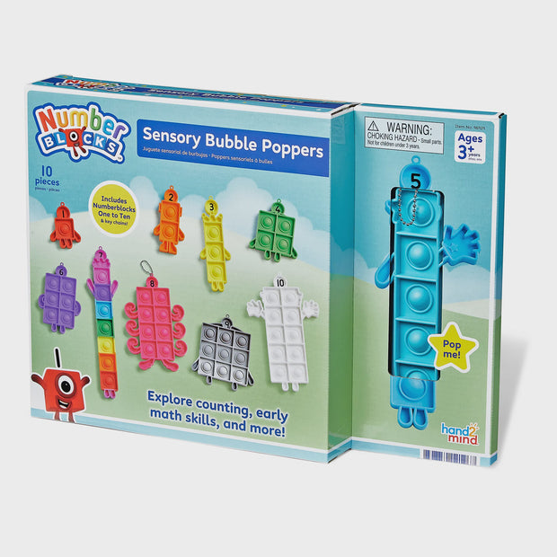 Numberblocks® Sensory Bubble Poppers - Sensory Kingdom