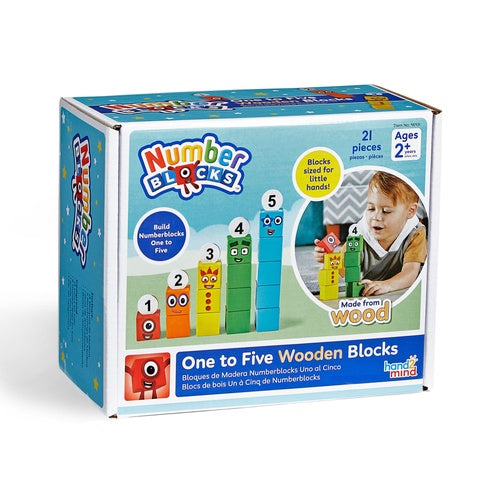 Numberblocks® One to Five Wooden Blocks