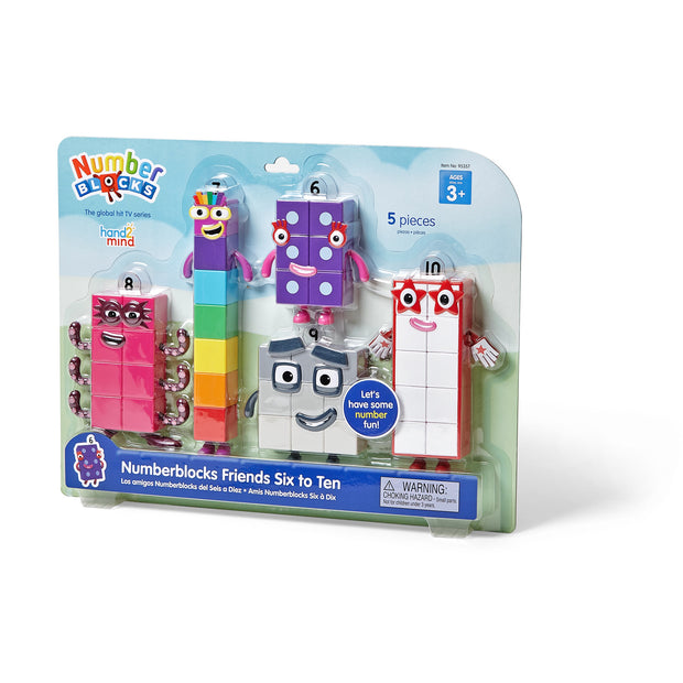 Numberblocks Friends Six to Ten - Sensory Kingdom