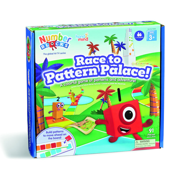 Numberblocks Race to Pattern Palace - Sensory Kingdom