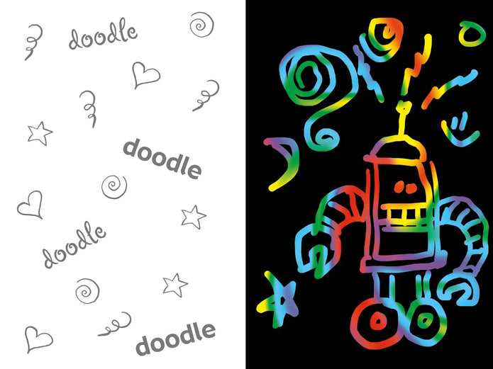 Scratch and Sketch - Activity Book