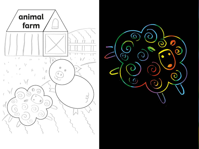 Scratch and Sketch - Activity Book