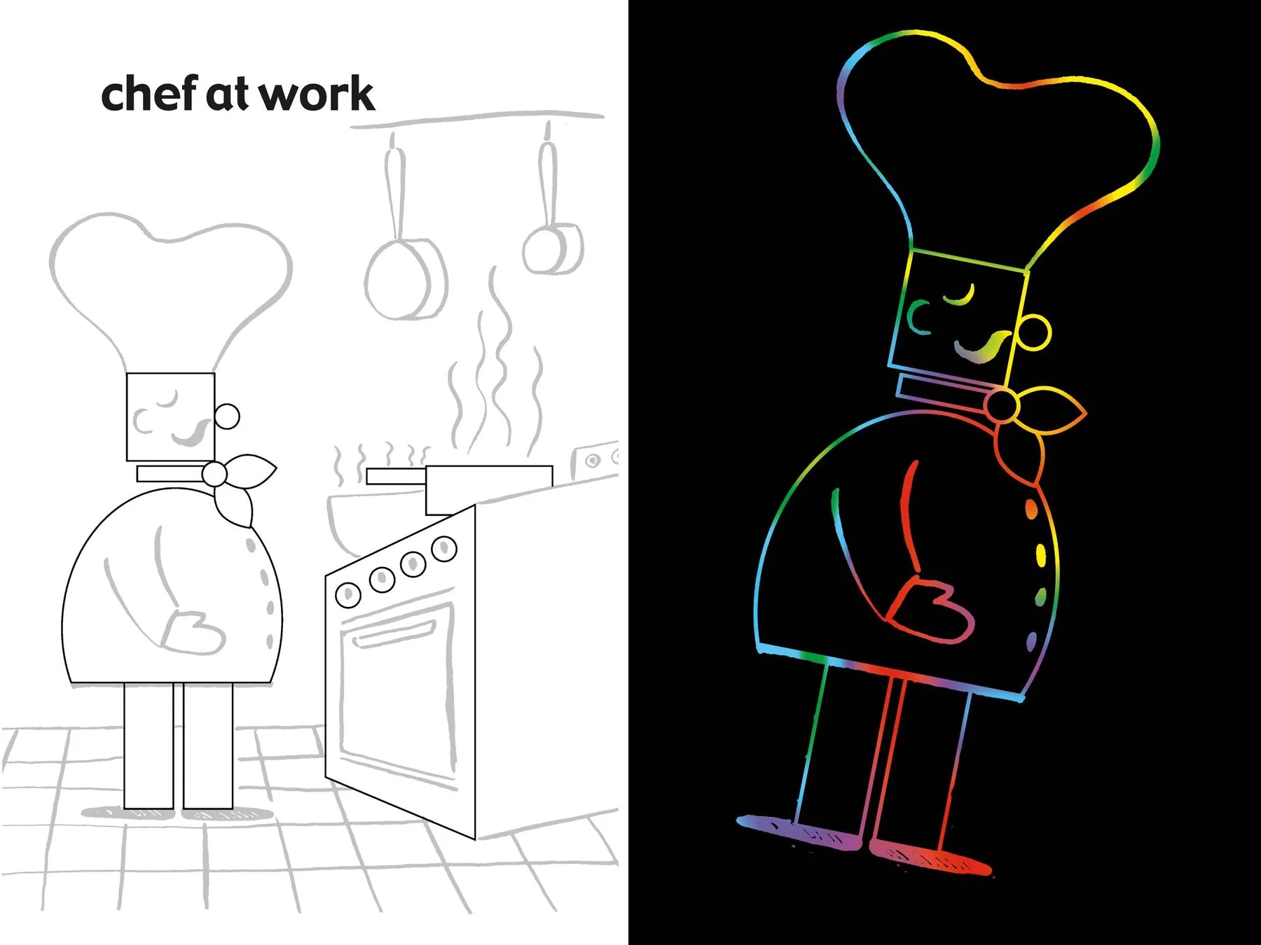 Scratch and Sketch - Activity Book