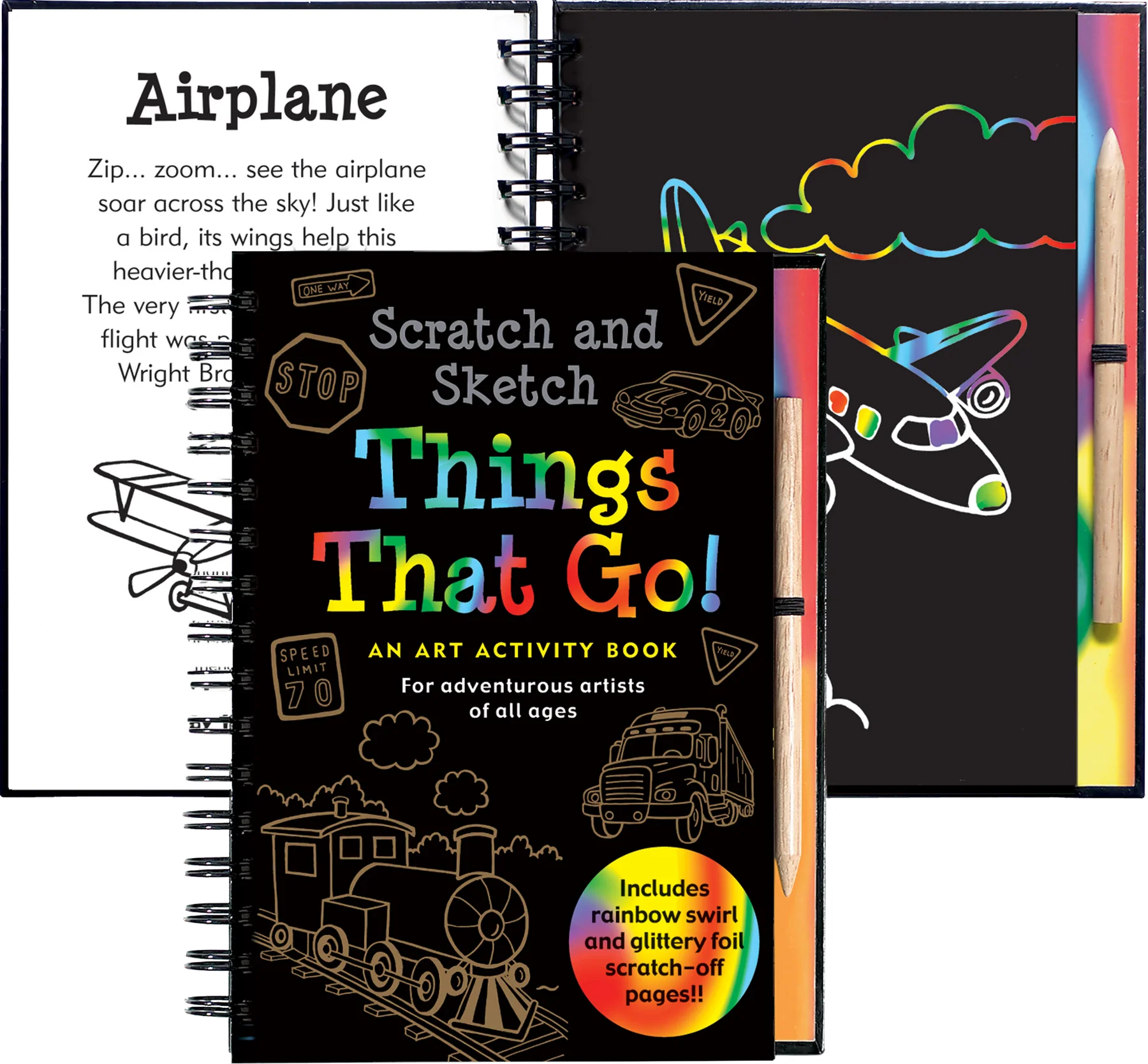 Scratch and Sketch - Things That Go!