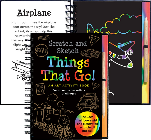 Scratch and Sketch - Things That Go!