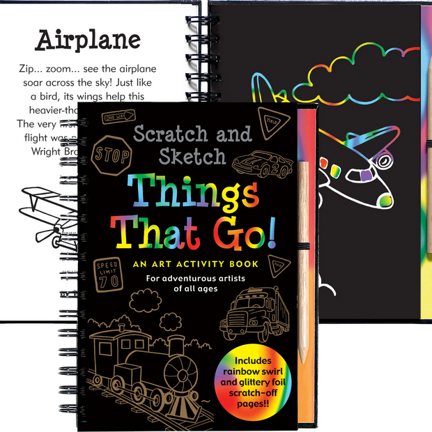 Scratch and Sketch - Things That Go!