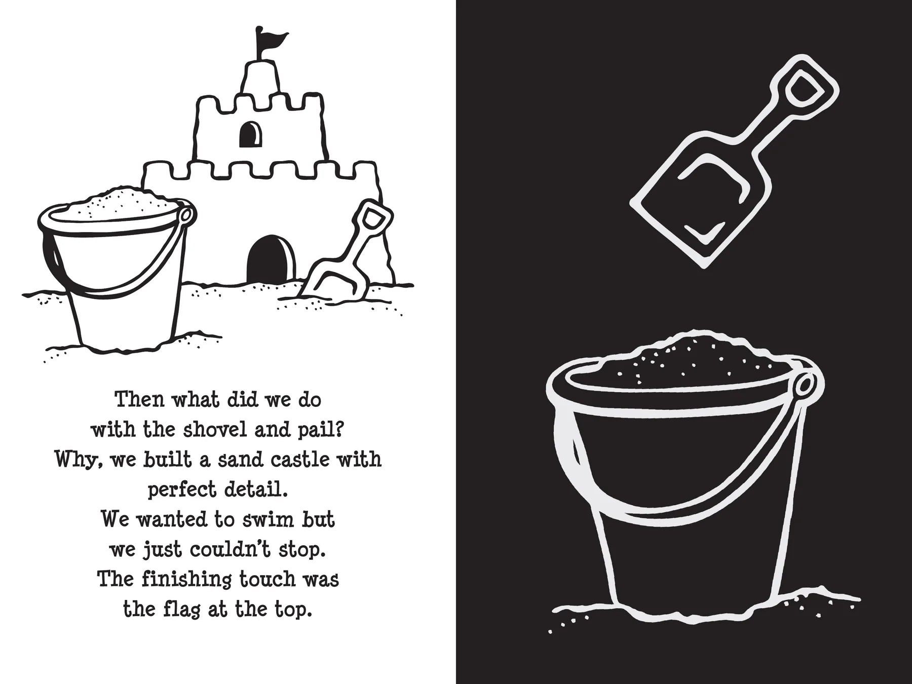 Scratch and Sketch - At the Beach