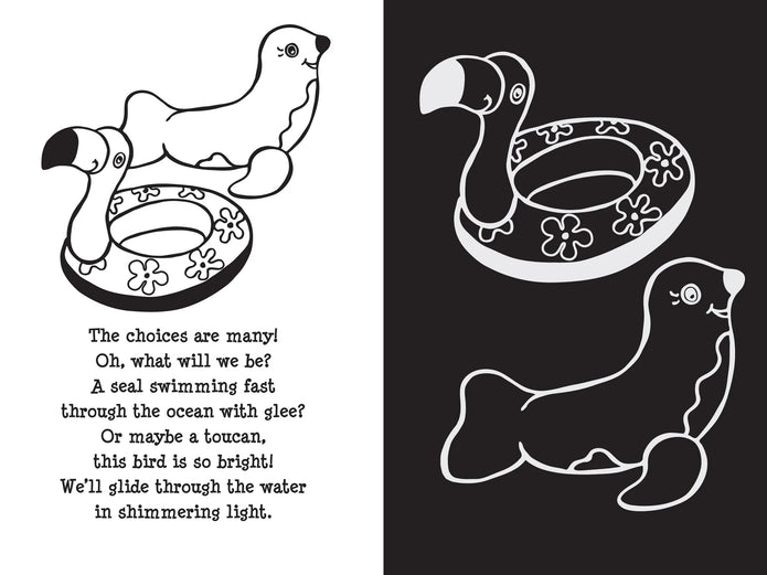 Scratch and Sketch - At the Beach