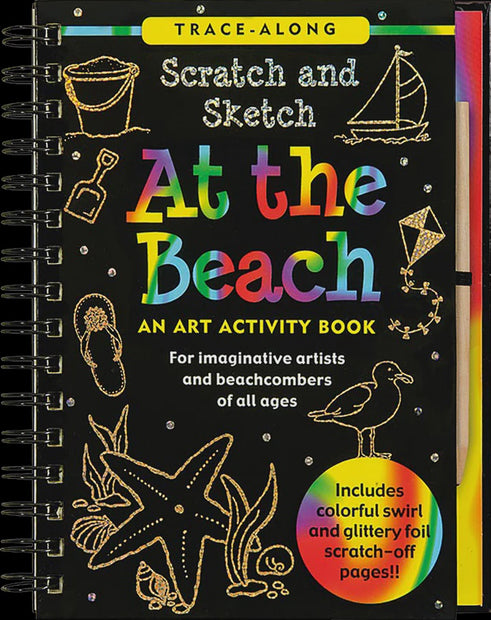 Scratch and Sketch - At the Beach