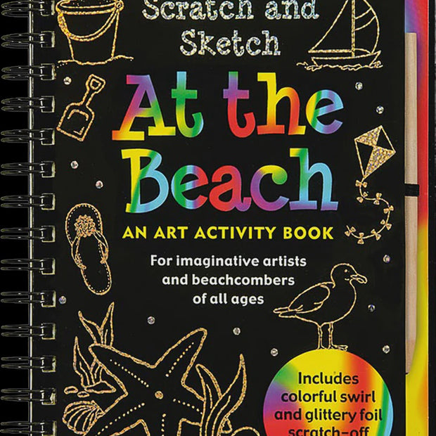 Scratch and Sketch - At the Beach