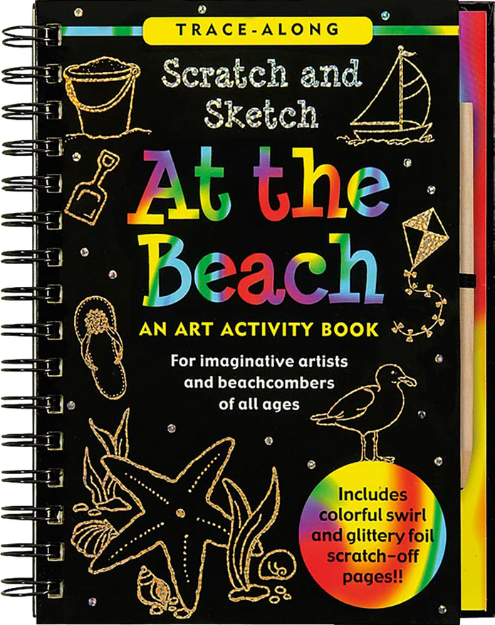 Scratch and Sketch - At the Beach