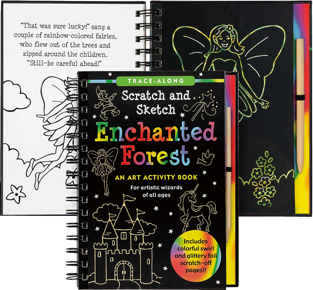 Scratch and Sketch - Enchanted Forest