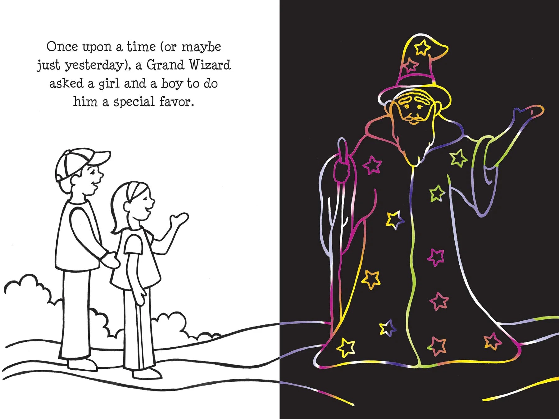 Scratch and Sketch - Enchanted Forest