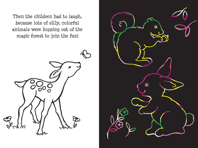 Scratch and Sketch - Enchanted Forest