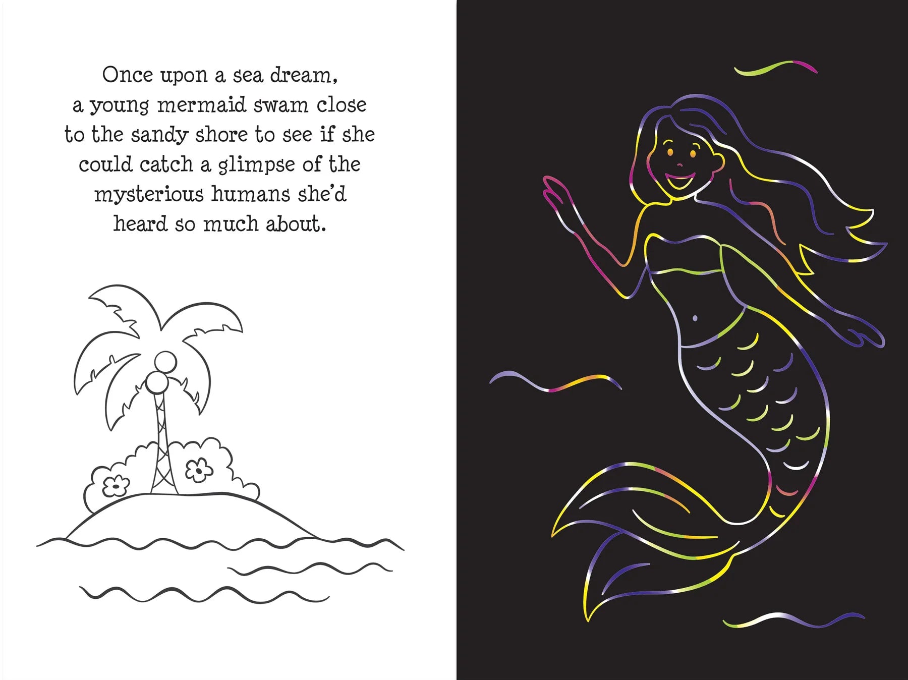 Scratch and Sketch - Mermaid Adventure