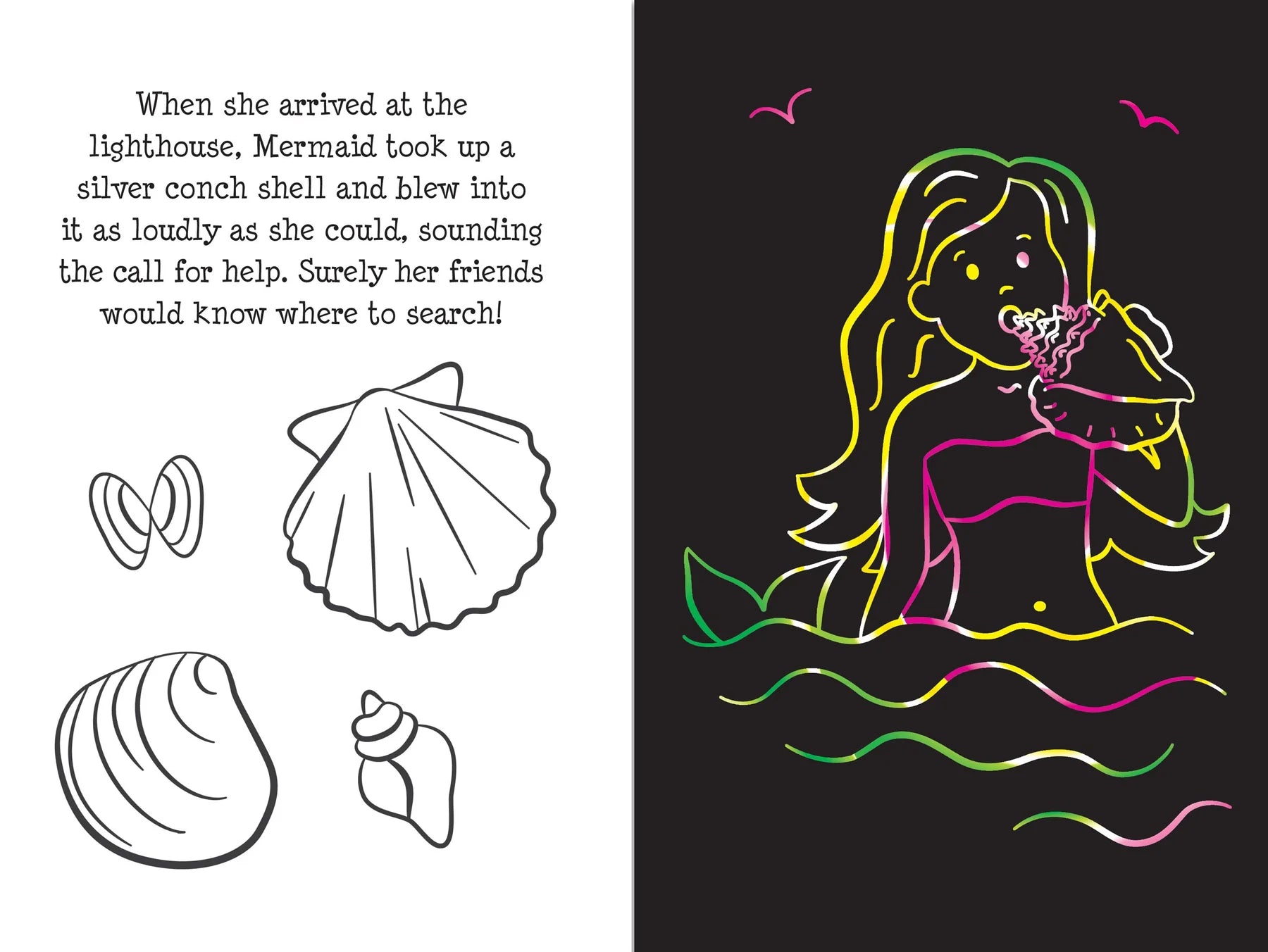 Scratch and Sketch - Mermaid Adventure
