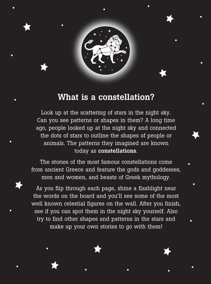 Bedtime Shadow Book - The Night Sky