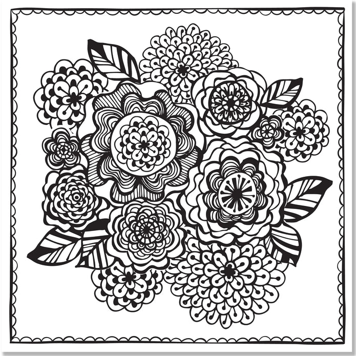 Colouring Book - Joyful Designs