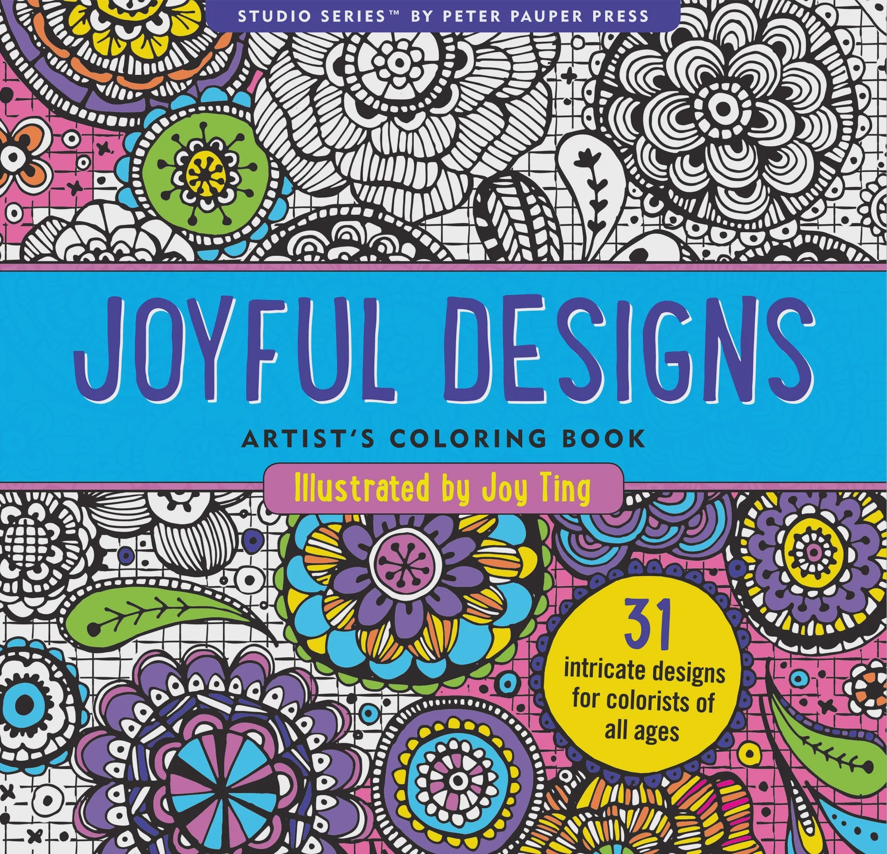 Colouring Book - Joyful Designs