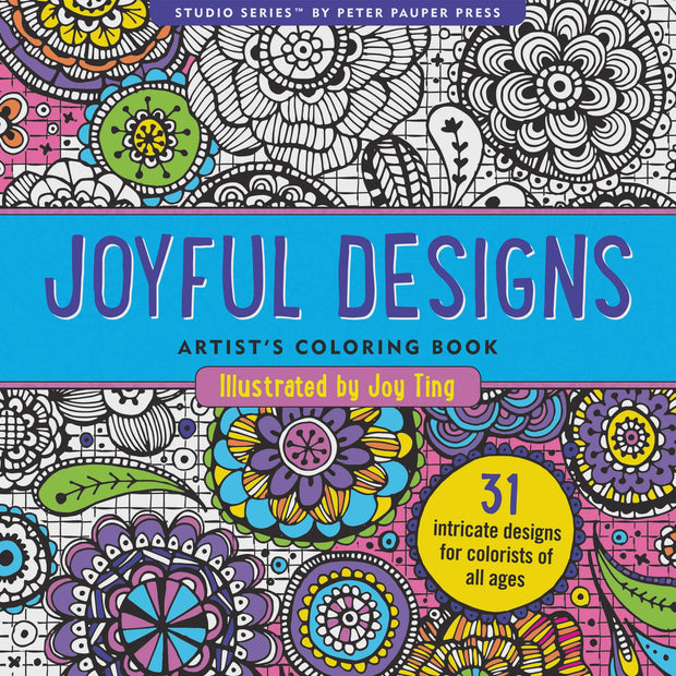 Colouring Book - Joyful Designs