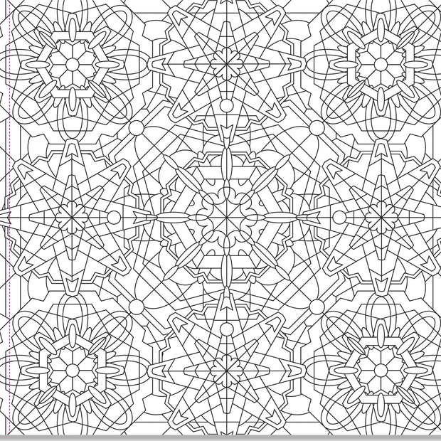 Colouring Book - Kaleidoscope Designs
