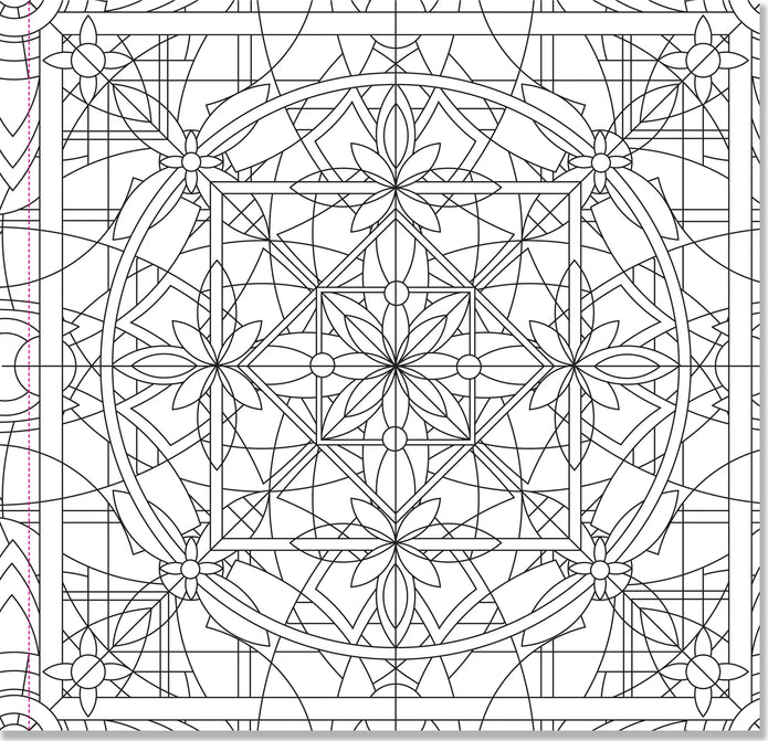 Colouring Book - Kaleidoscope Designs