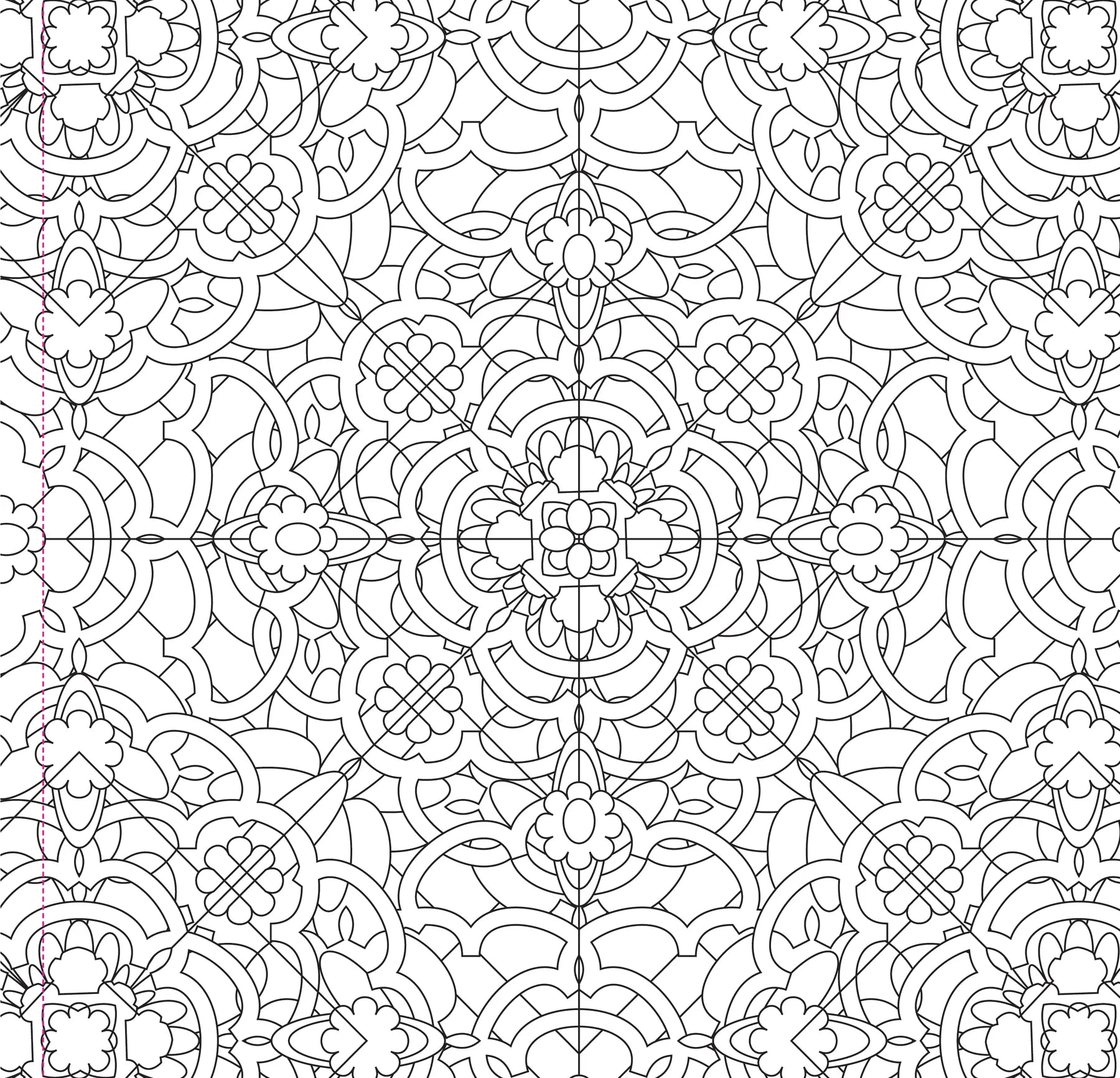 Colouring Book - Kaleidoscope Designs