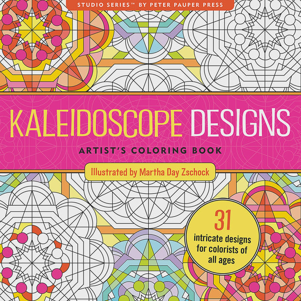 Colouring Book - Kaleidoscope Designs