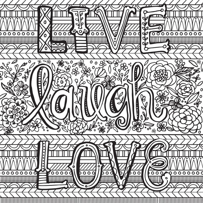 Colouring Book - Joyful Inspirations